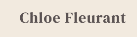 Chloe Fleurant logo