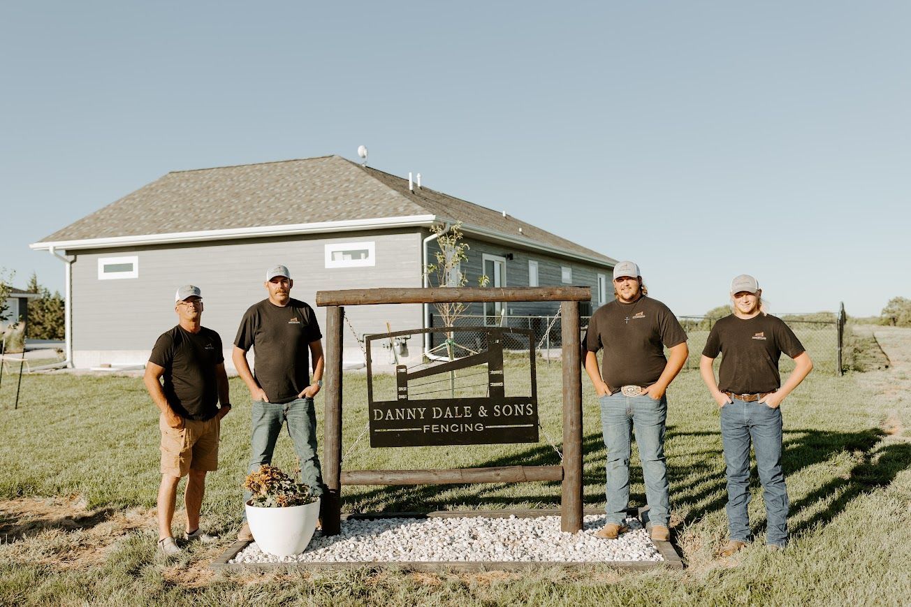 danny dale and sons fencing team