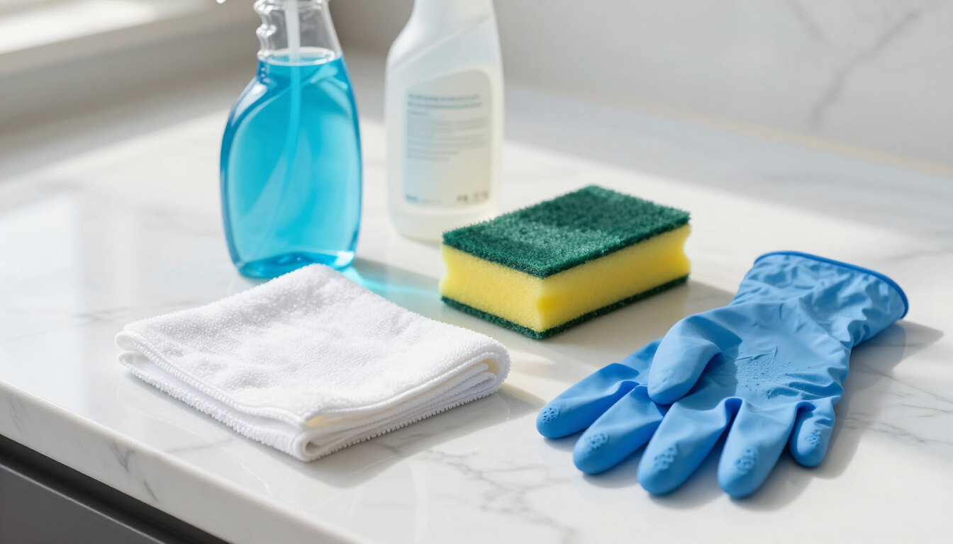 Professional cleaning supplies