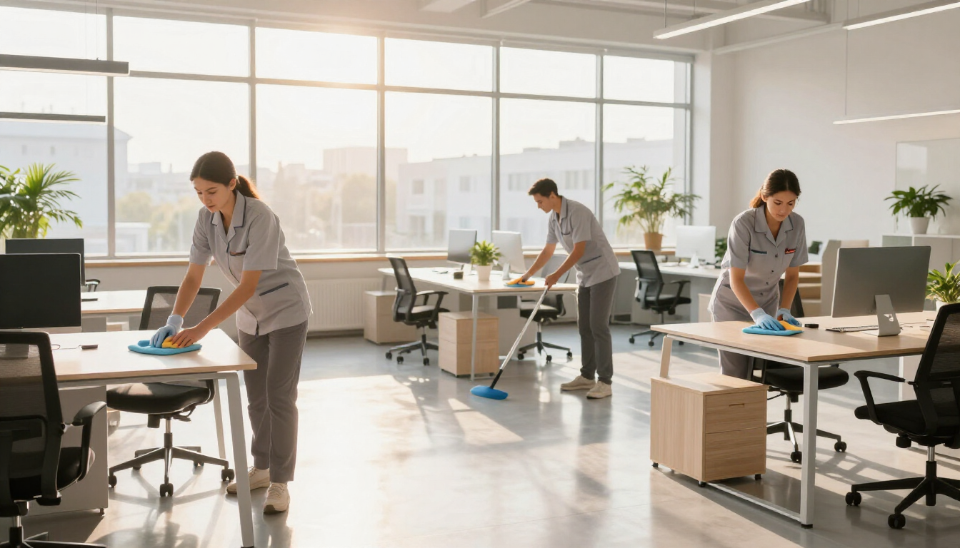 Professional commercial cleaning service in Davis and Woodland California