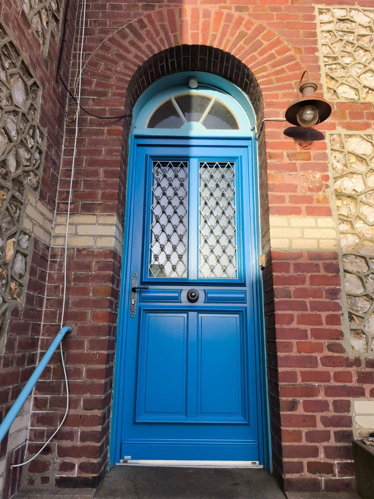 Nouvelle porte d'entrée bleue Zilten au Havre