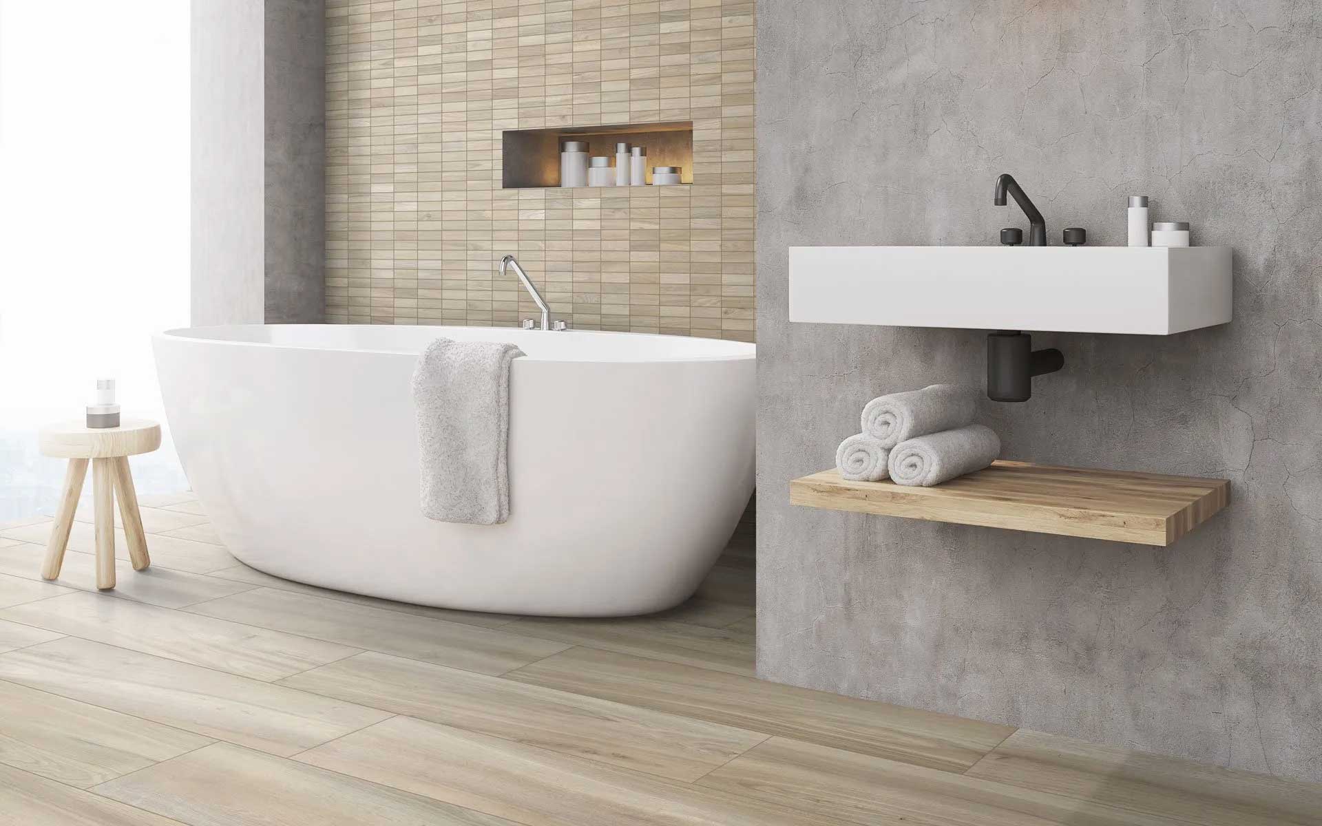 White Bathtub — Kauai, HI — Pacific Tile Imports
