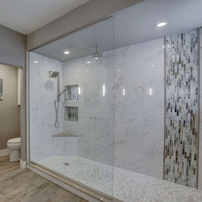 Shower Area — Kauai, HI — Pacific Tile Imports