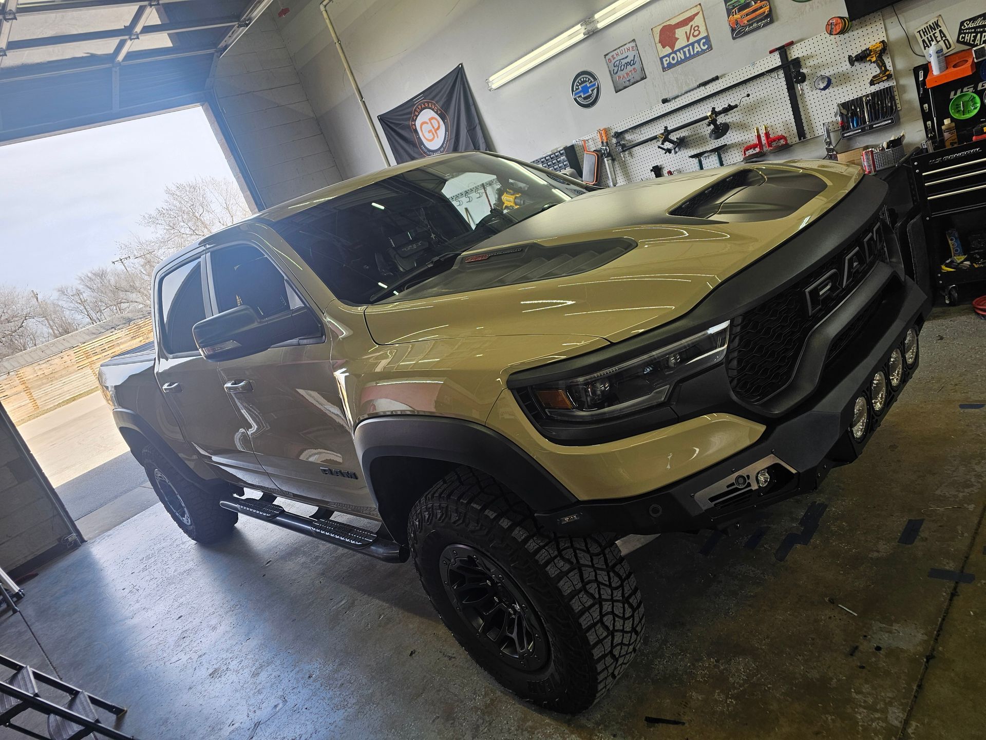 Pickup truck windshield replacement in Edmond, OK