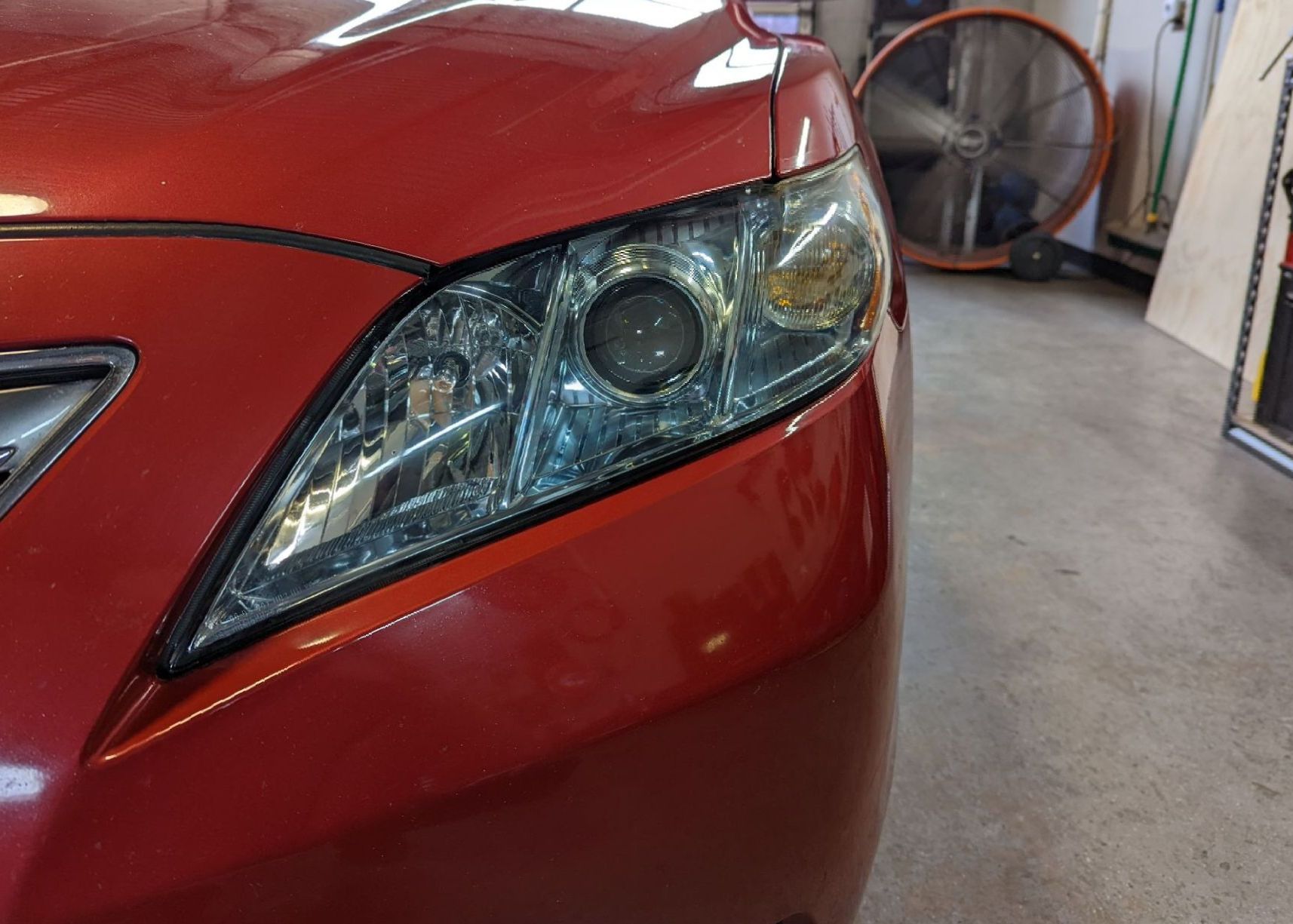 After headlight restoration service in Edmond, OK