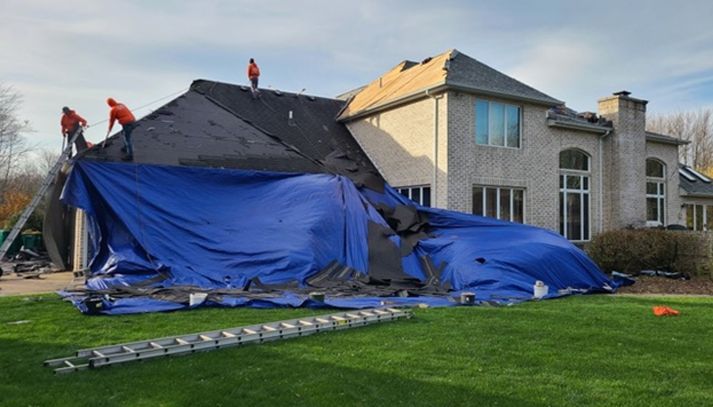 residential roof place