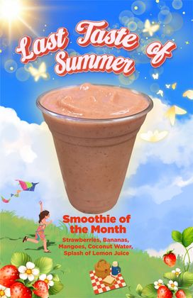 Pumpkin Pie Smoothie of the Month