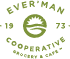 Ever'man Cooperative Grocery & Cafe Logo