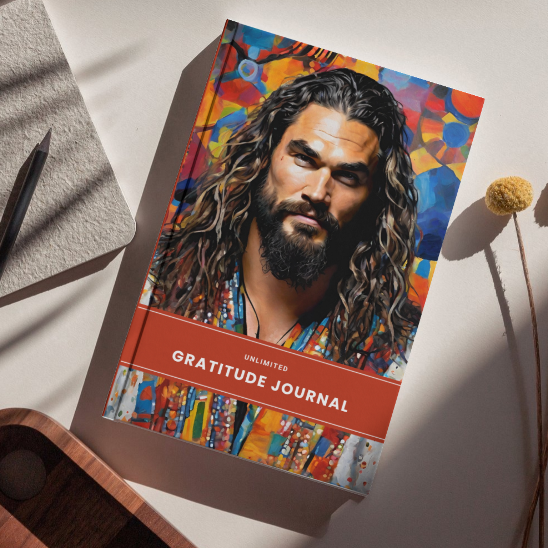 unlimited daily gratitude journal diary for men crimson red