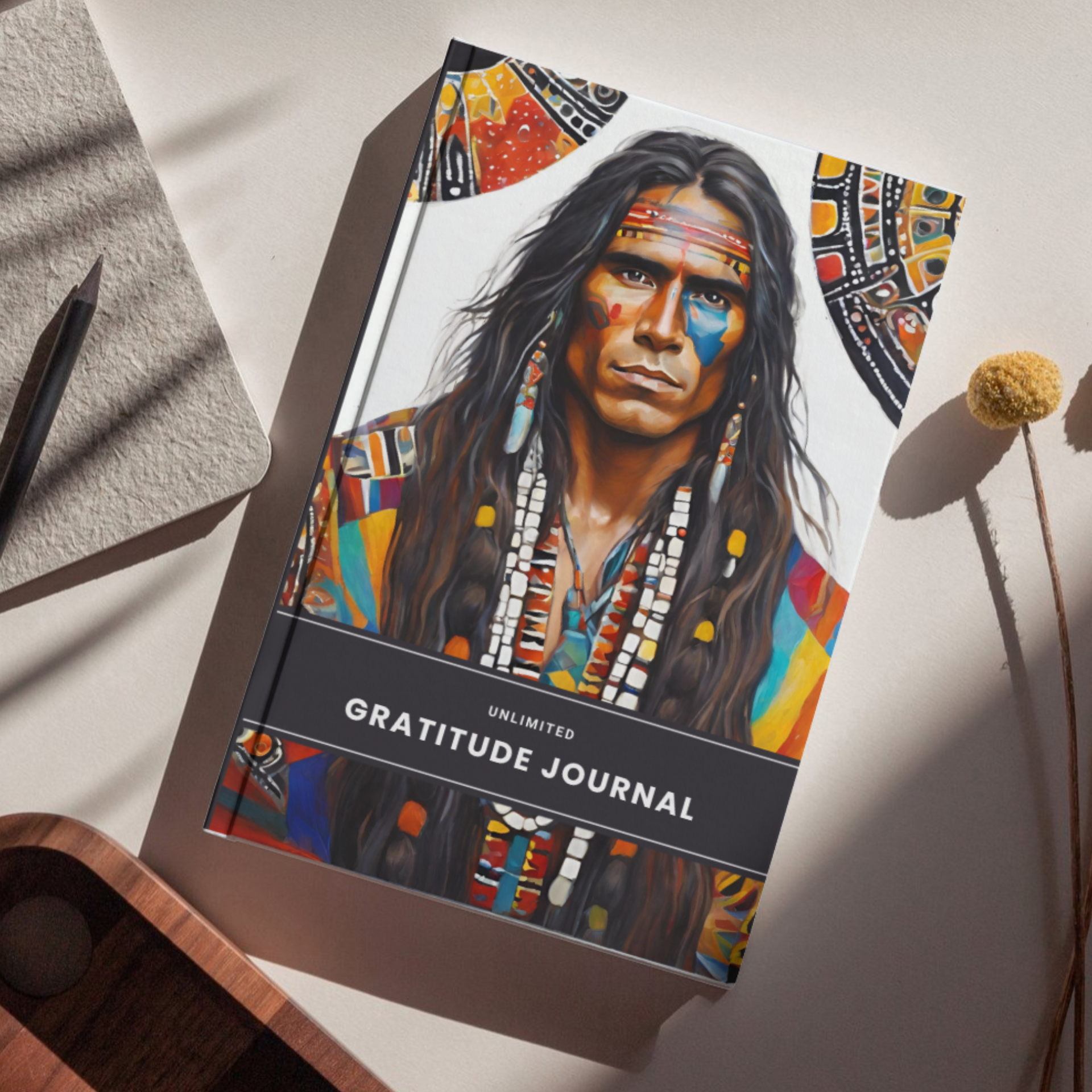 unlimited daily gratitude journal diary for men dark grey