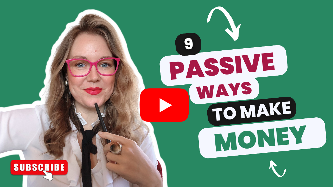 9 passive ways to make money. Free Masterclass