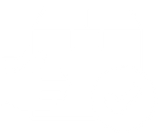 Black and white first aid kit with a cross symbol.