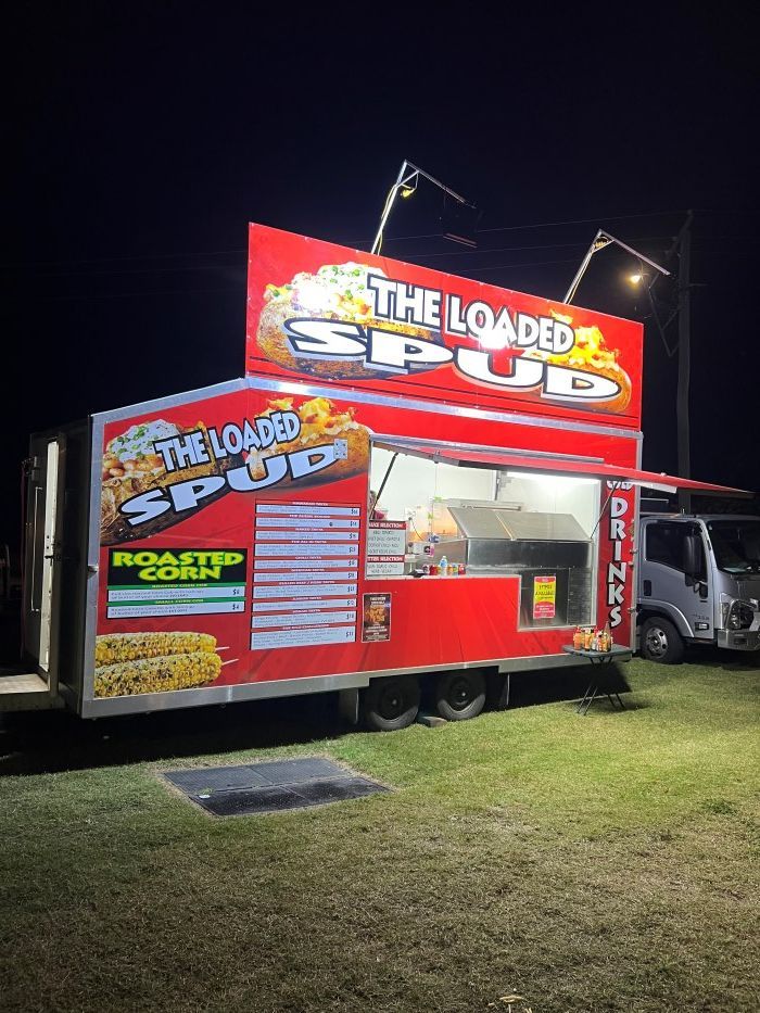 Red Food Truck,