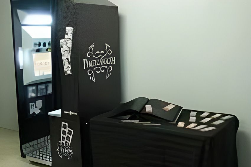 Black Photo Booth With