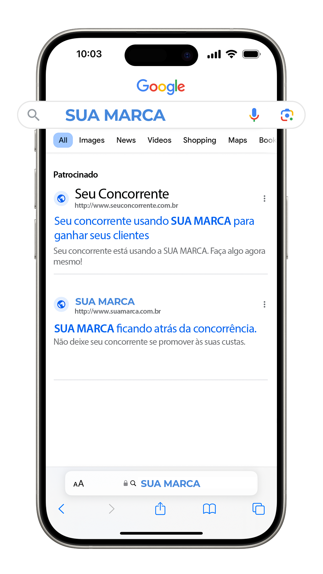 Imagem exemplo de como o Ads Spy funciona