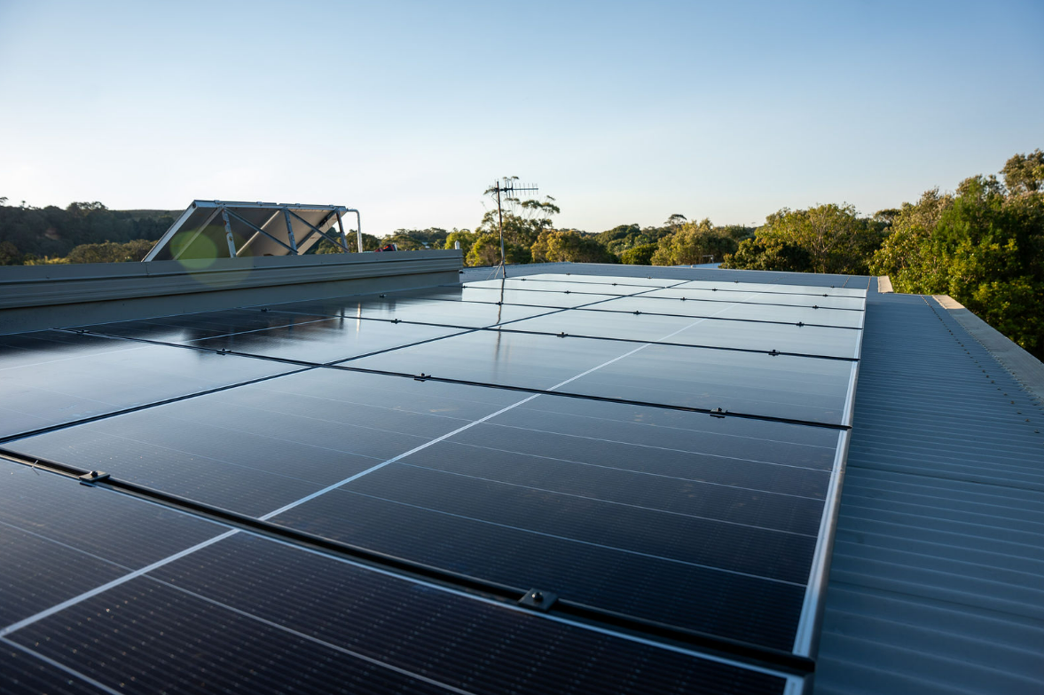 Solar Panels on a Rooftop — Local Light Electrical in Suffolk Park, NSW