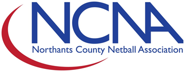 The logo for the northants county netball association