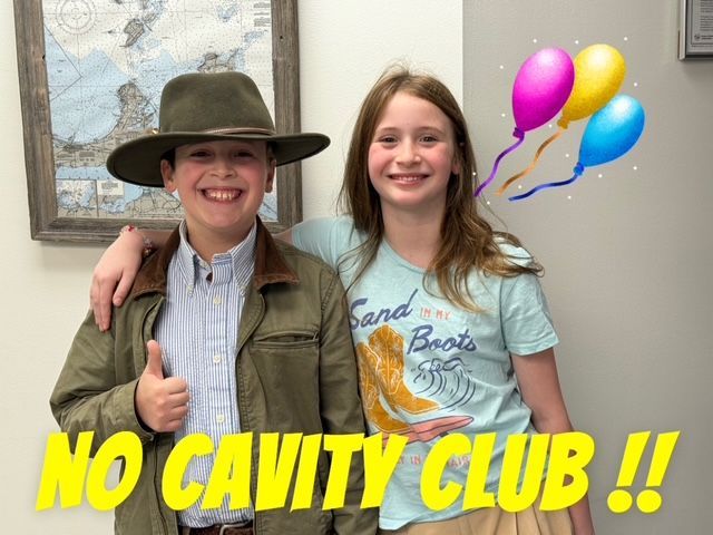 No Cavity Club' Sign
