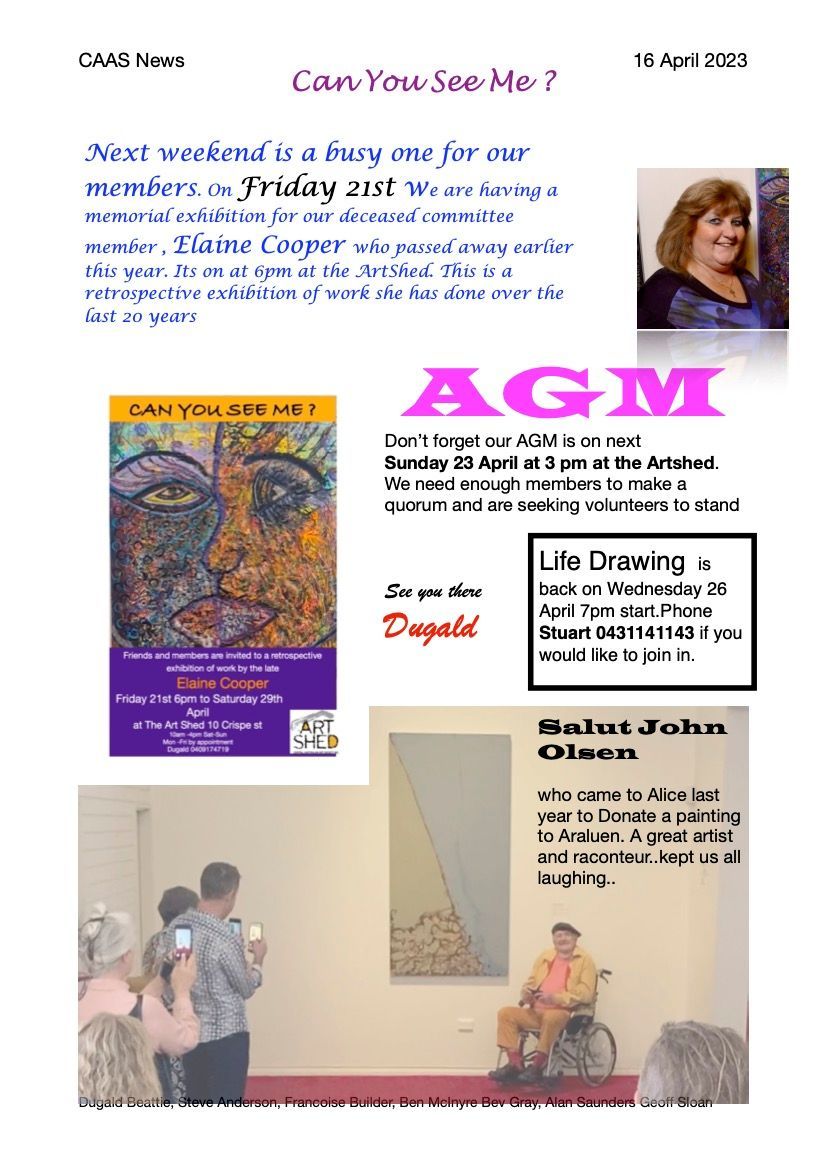 Newsletter titled