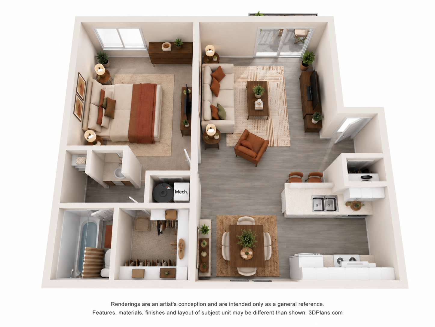 1 Bedroom