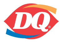 Dairy Queen DQ logo in red, white, orange, and blue