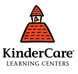 KinderCare Learning Centers logo with orange house icon and black text on white background