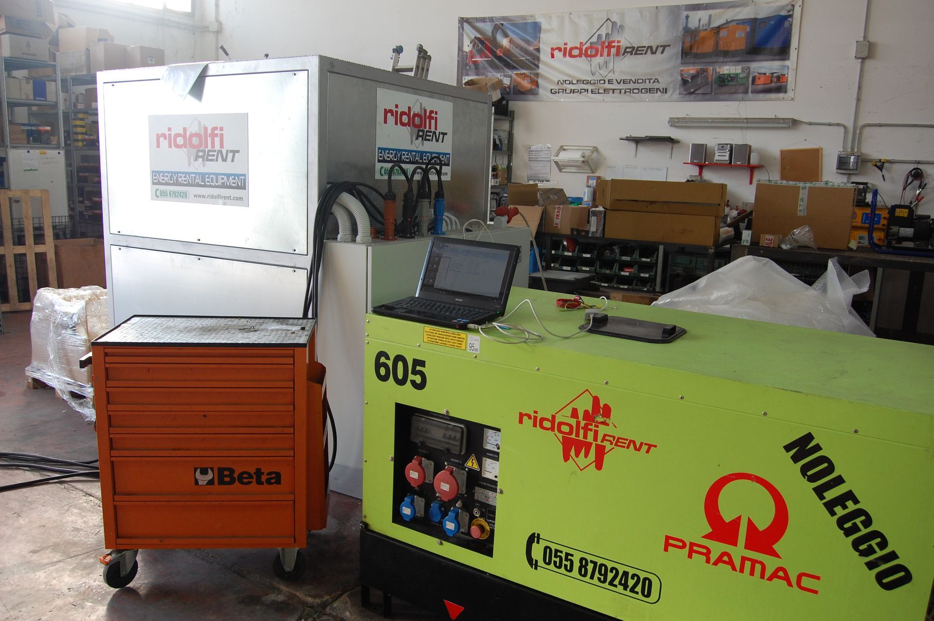 noleggio, cabine elettriche, firenze