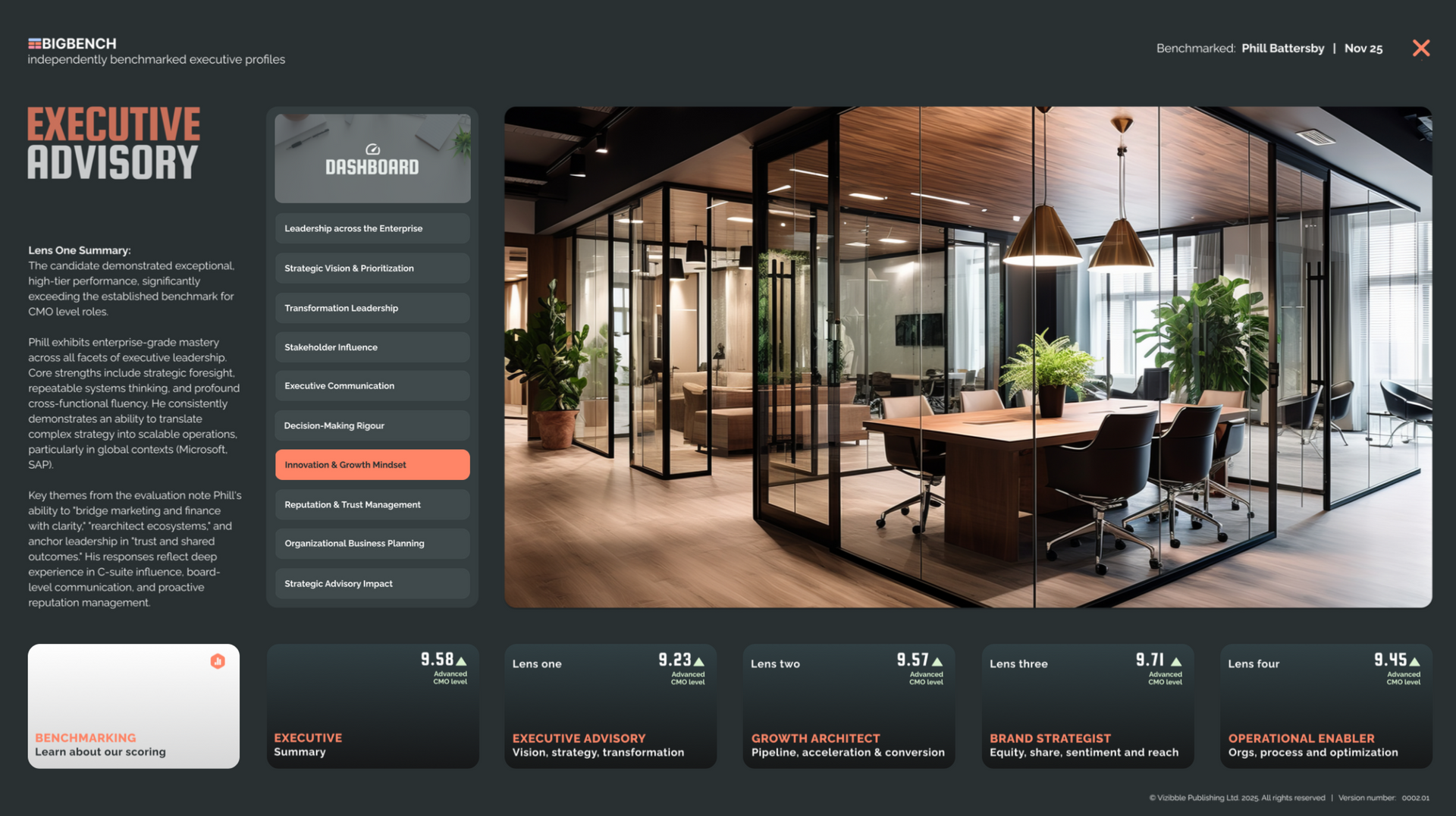 BigBench Lens Example Page