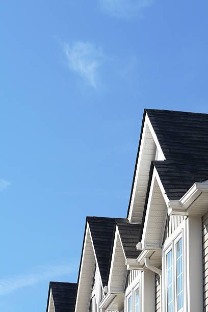 A Row of Houses with Black Roofs — Valrico, FL — R Bennett