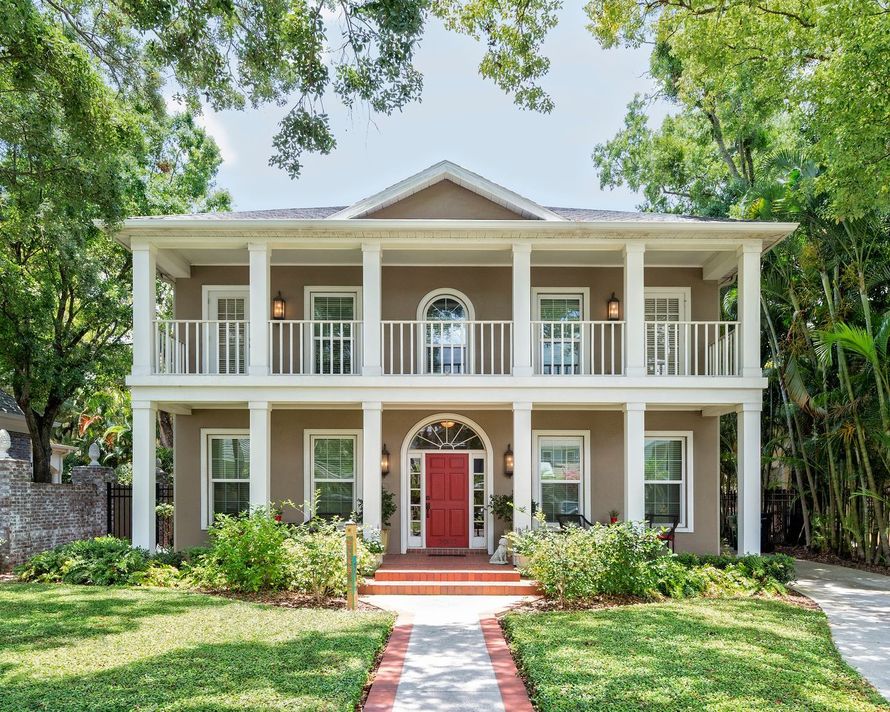 A House with a Red Tiled Roof and a Window — Valrico, FL — R Bennett