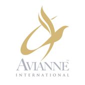 Avianne International logo with a gold bird and elegant gray text on a white background