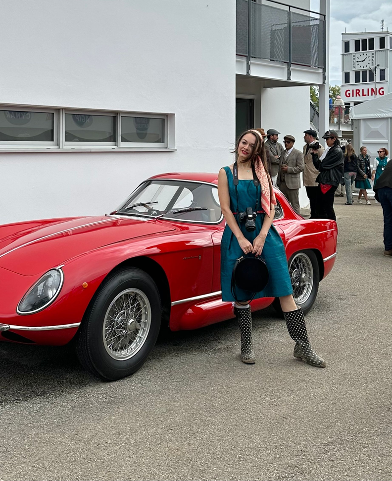 Sarah Hayter at Goodwood