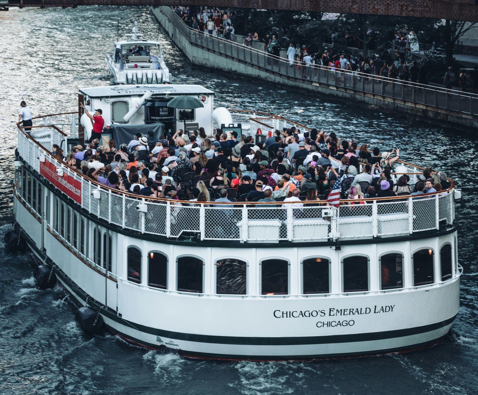 Bootsfahrt in Chicago