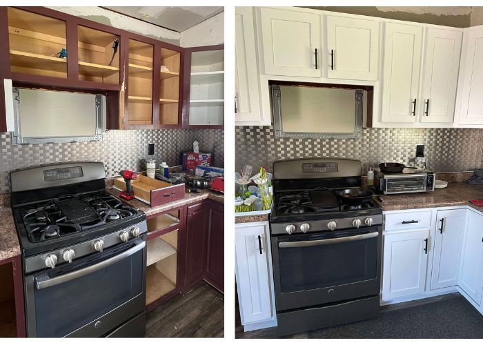Traditional Kitchen With A Patterned Backsplash Kitchen Remodel by Bassett Homes project photo