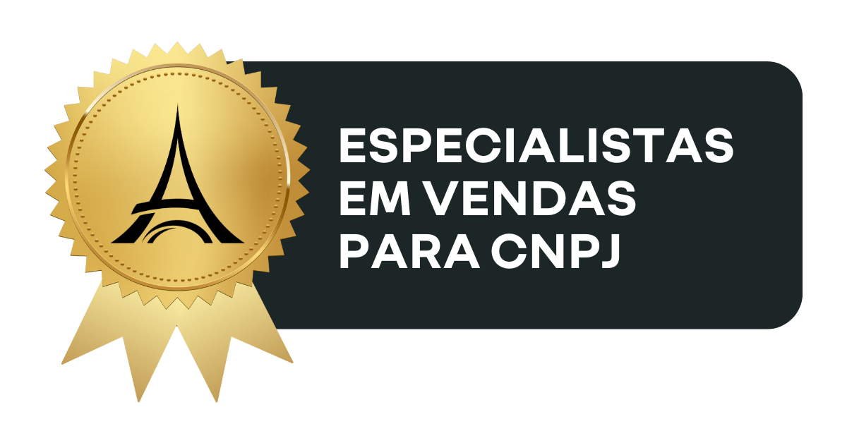 Selo Especialistas em Vendas para CNPJ