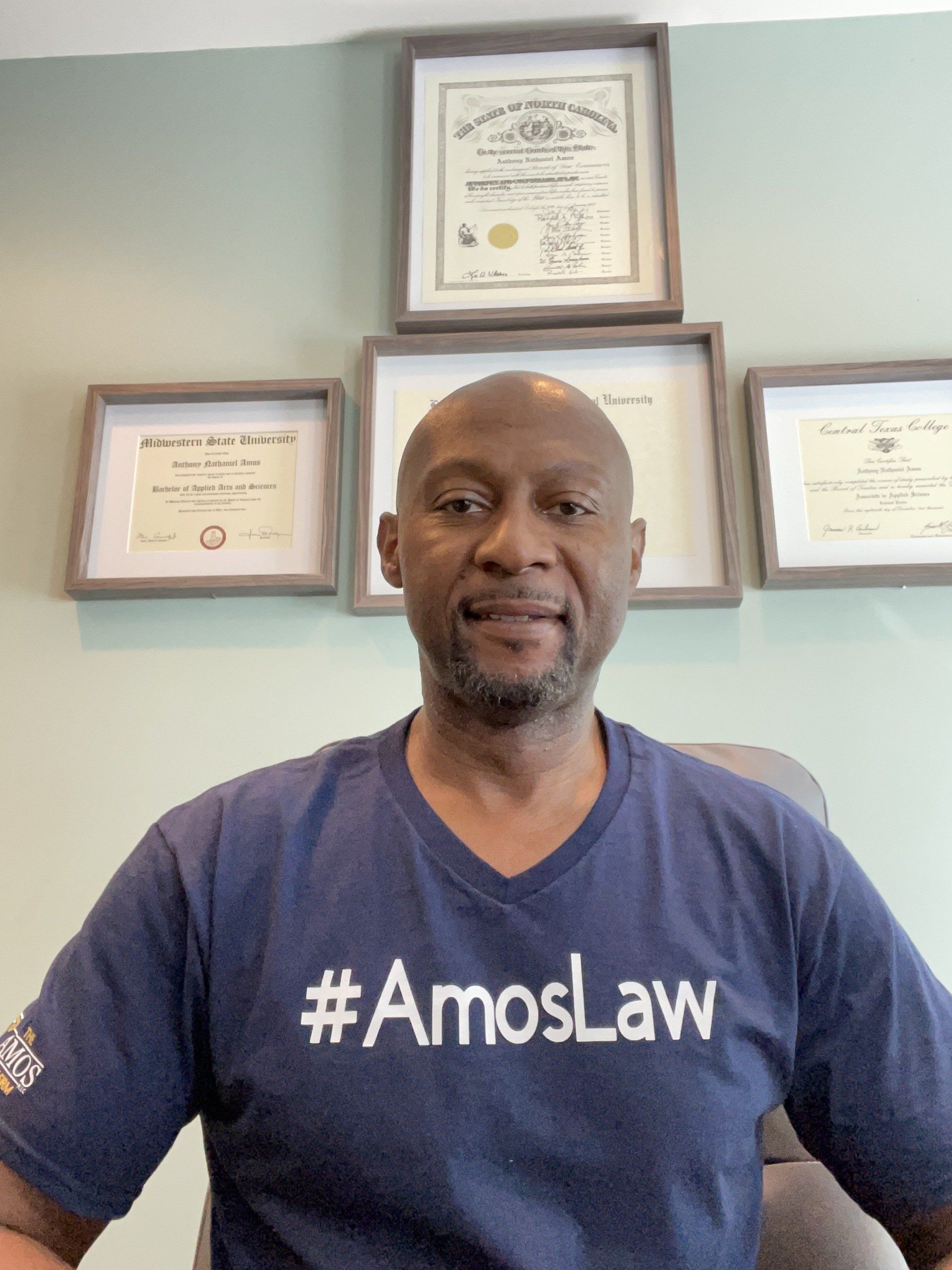 anthony amos in office