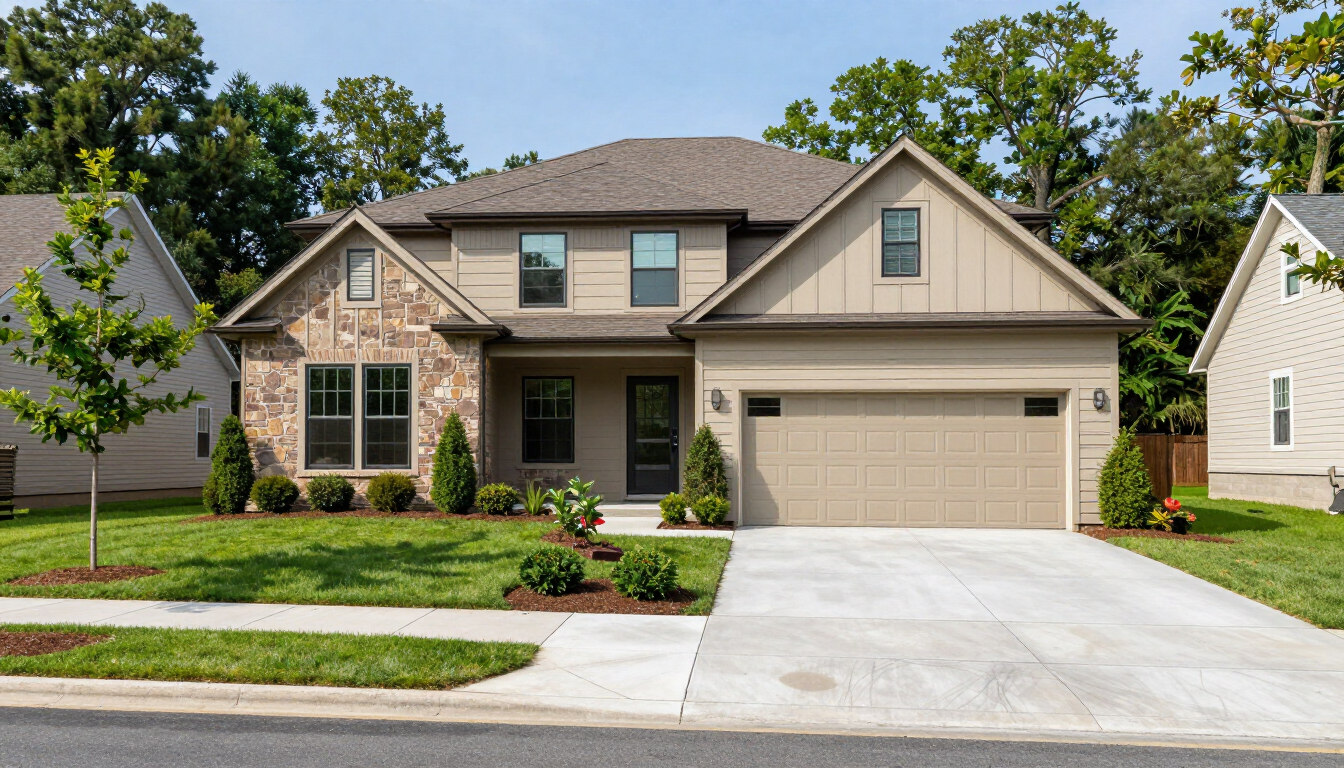 Modern Suburban Home in Winston Salem