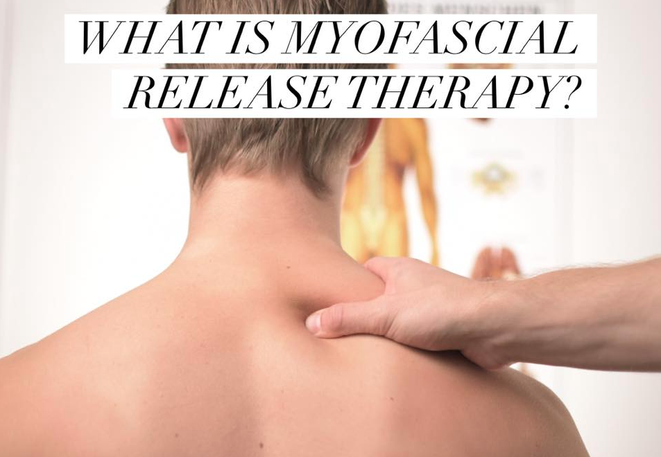 myofascial release therapy being performed on patient