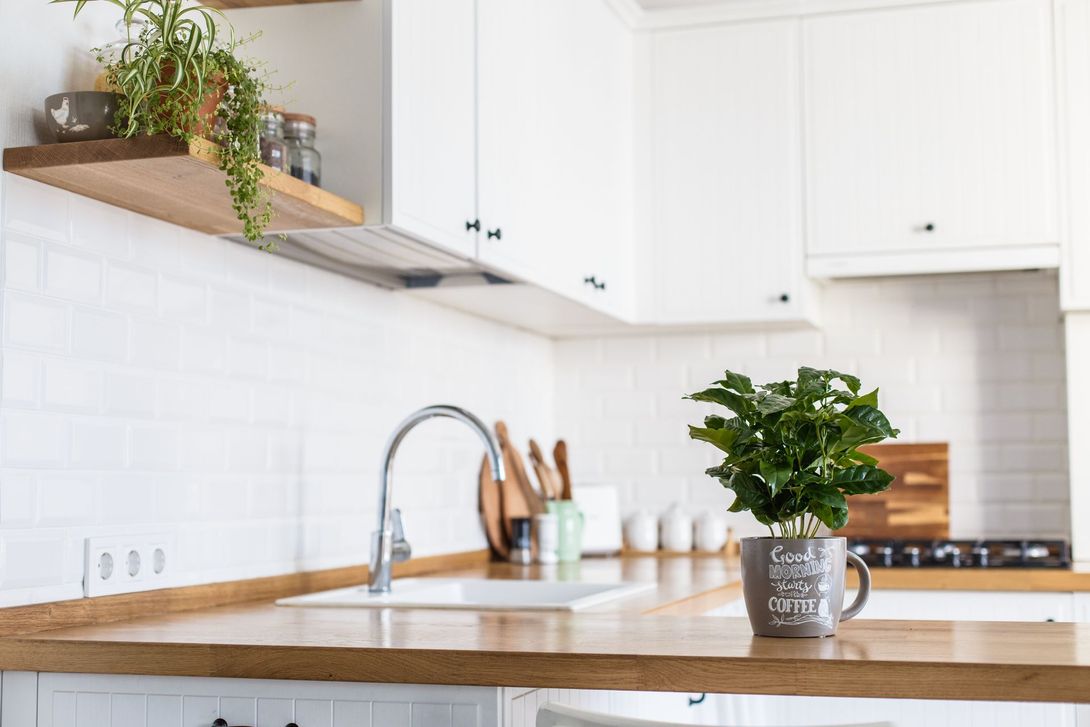 kitchen interior shot