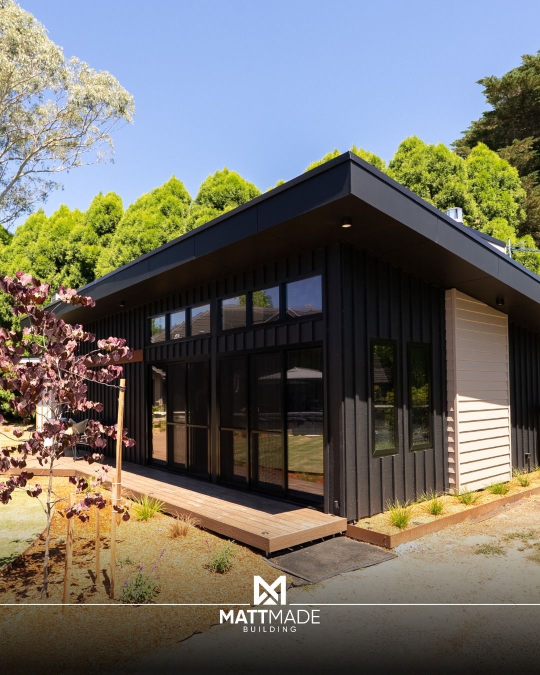 White Horizontal Siding On The Exterior Of A House — Matt Made Building in Camden, NSW