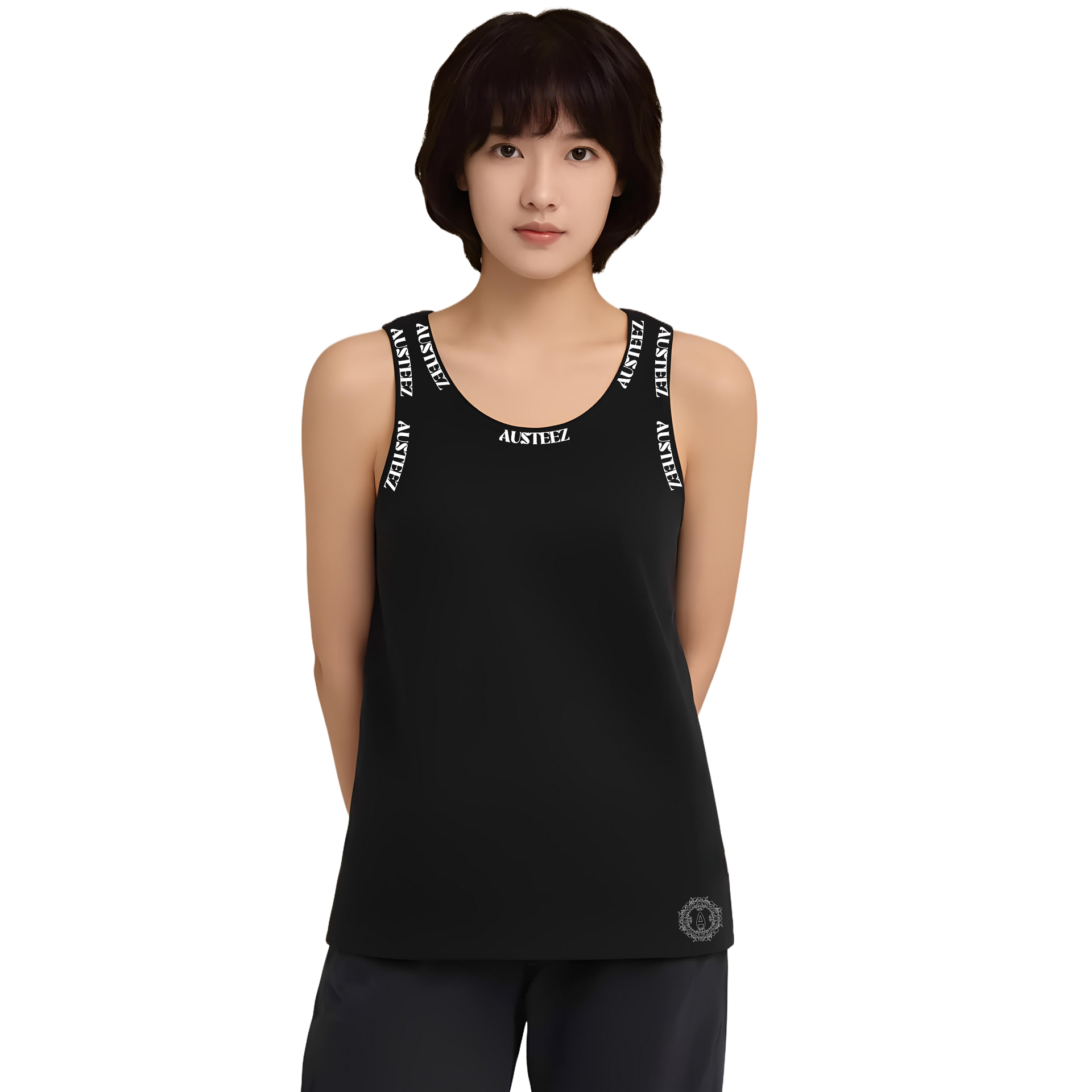 black vest