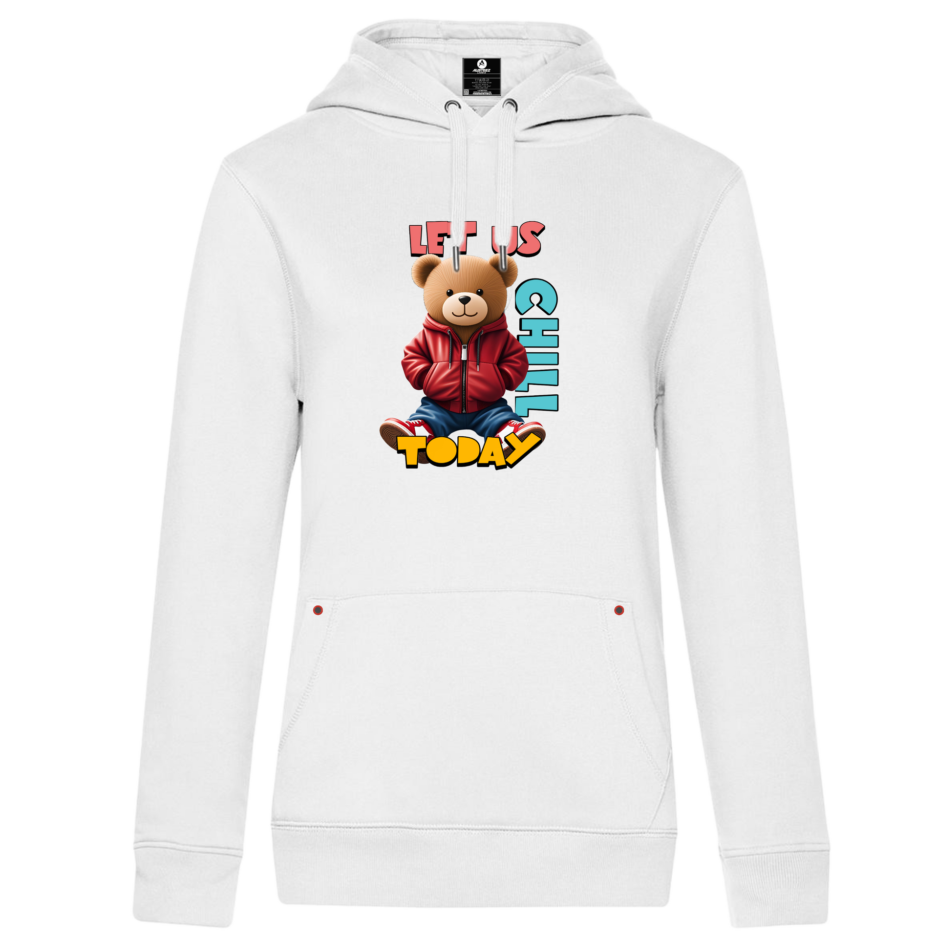 front white chill hoodie