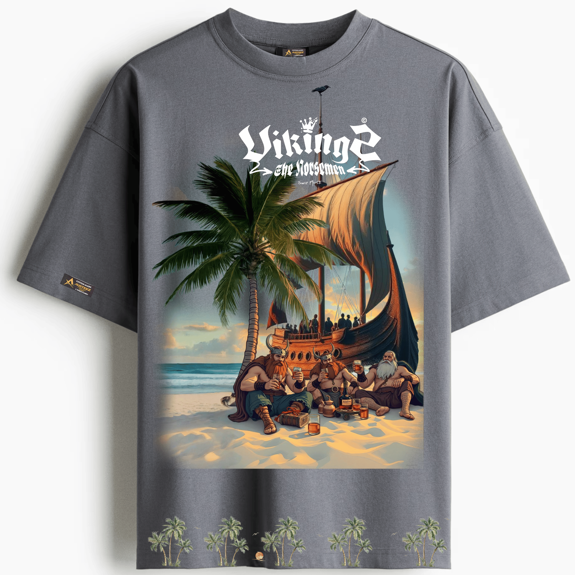 Gray t-shirt with