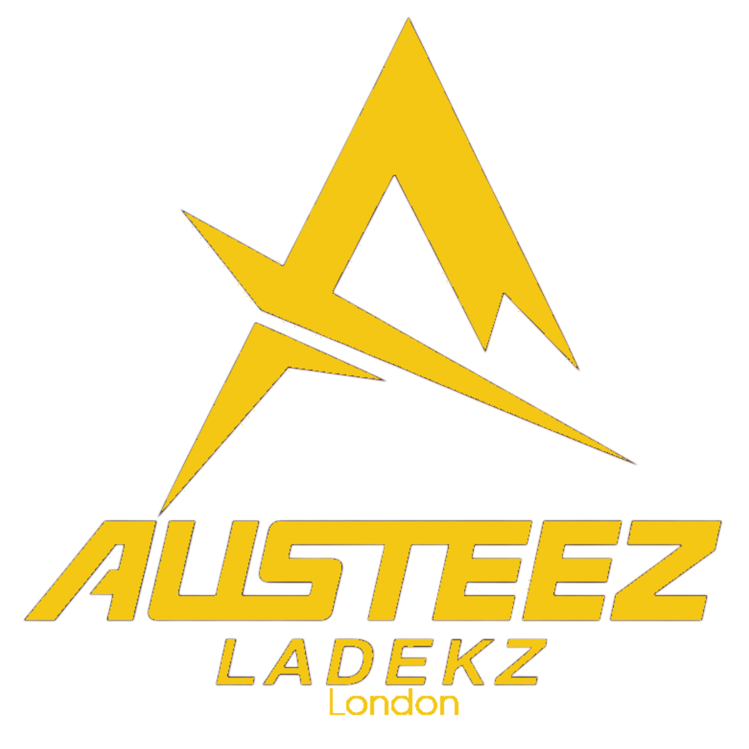 Yellow logo: 