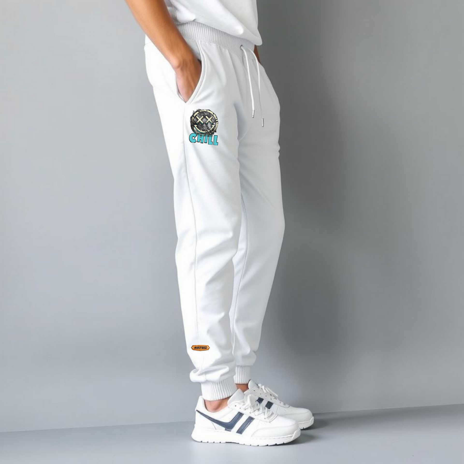 side white chill sweat pant
