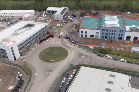 Construction of the new depot