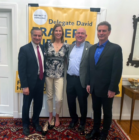 David Fraser-Hidalgo at April 2022 Fundraiser Event