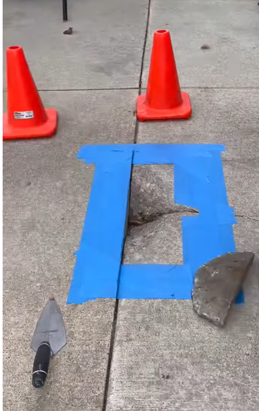 Damaged Concrete
