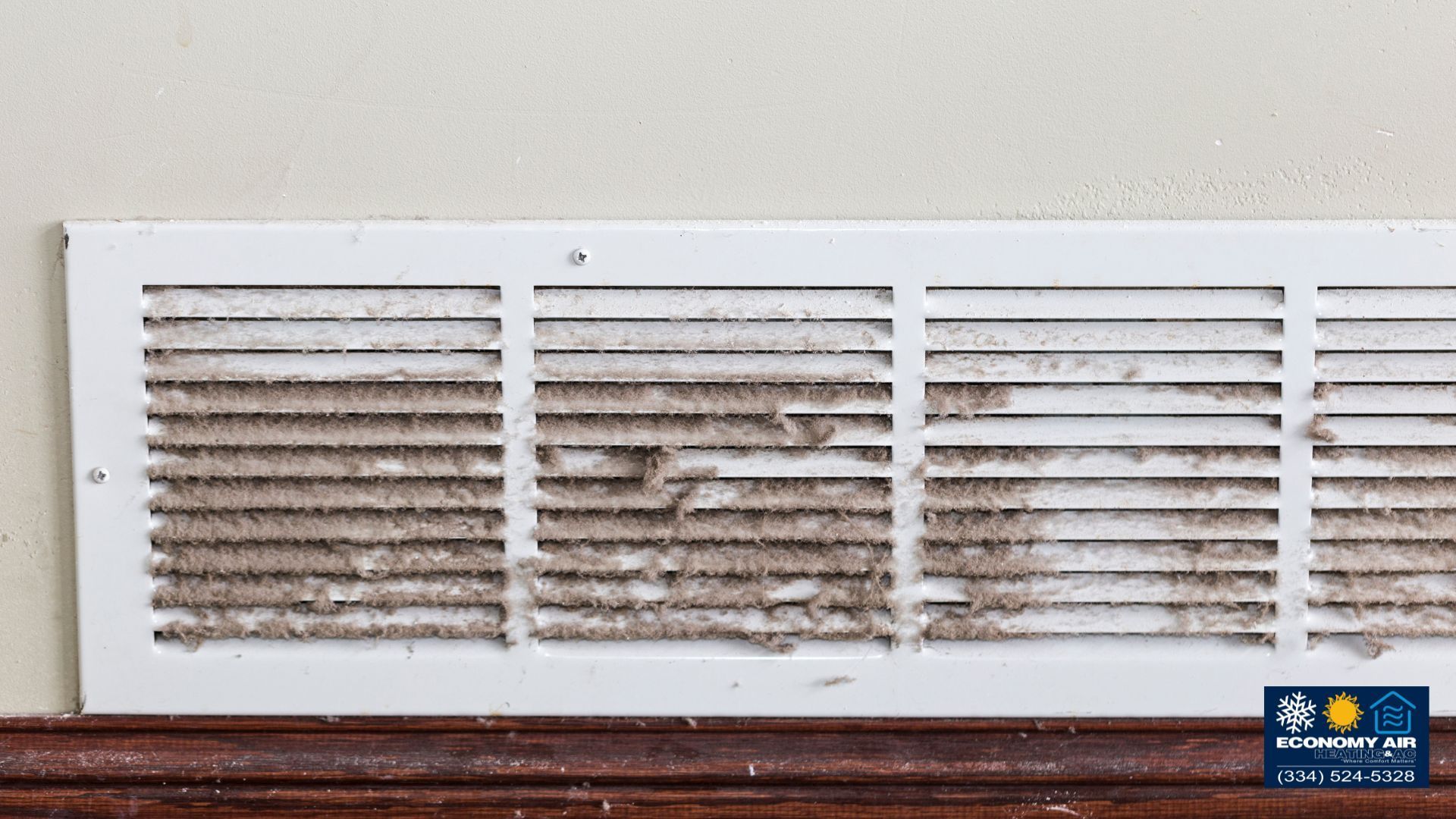 dust from dirty ducts in Auburn Al