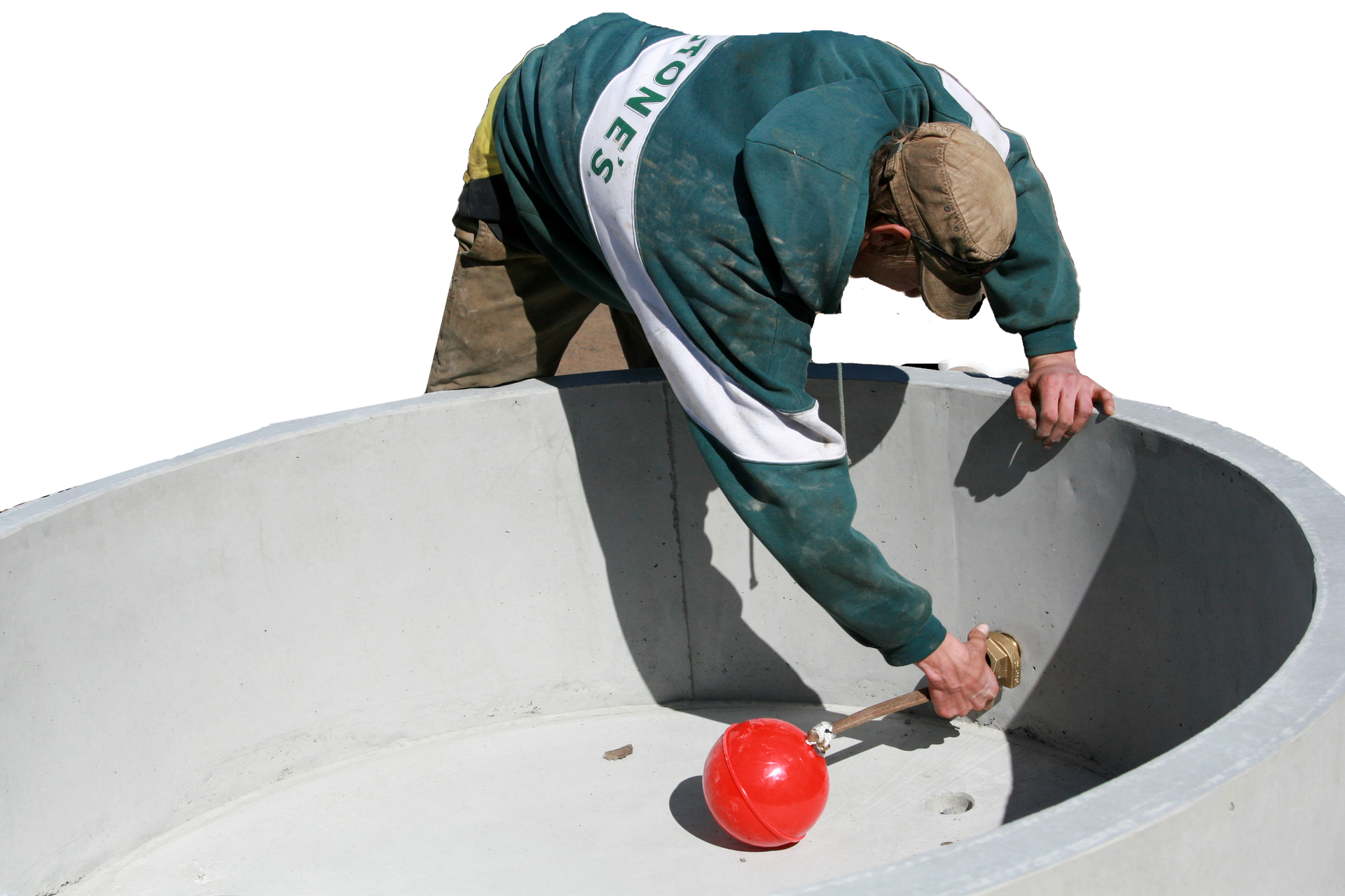 round troughs